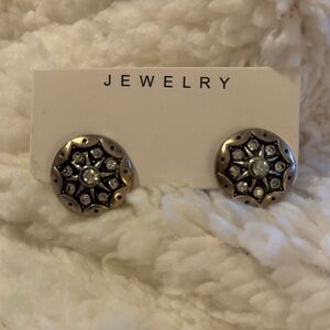 Elegant Silver Stud Earrings